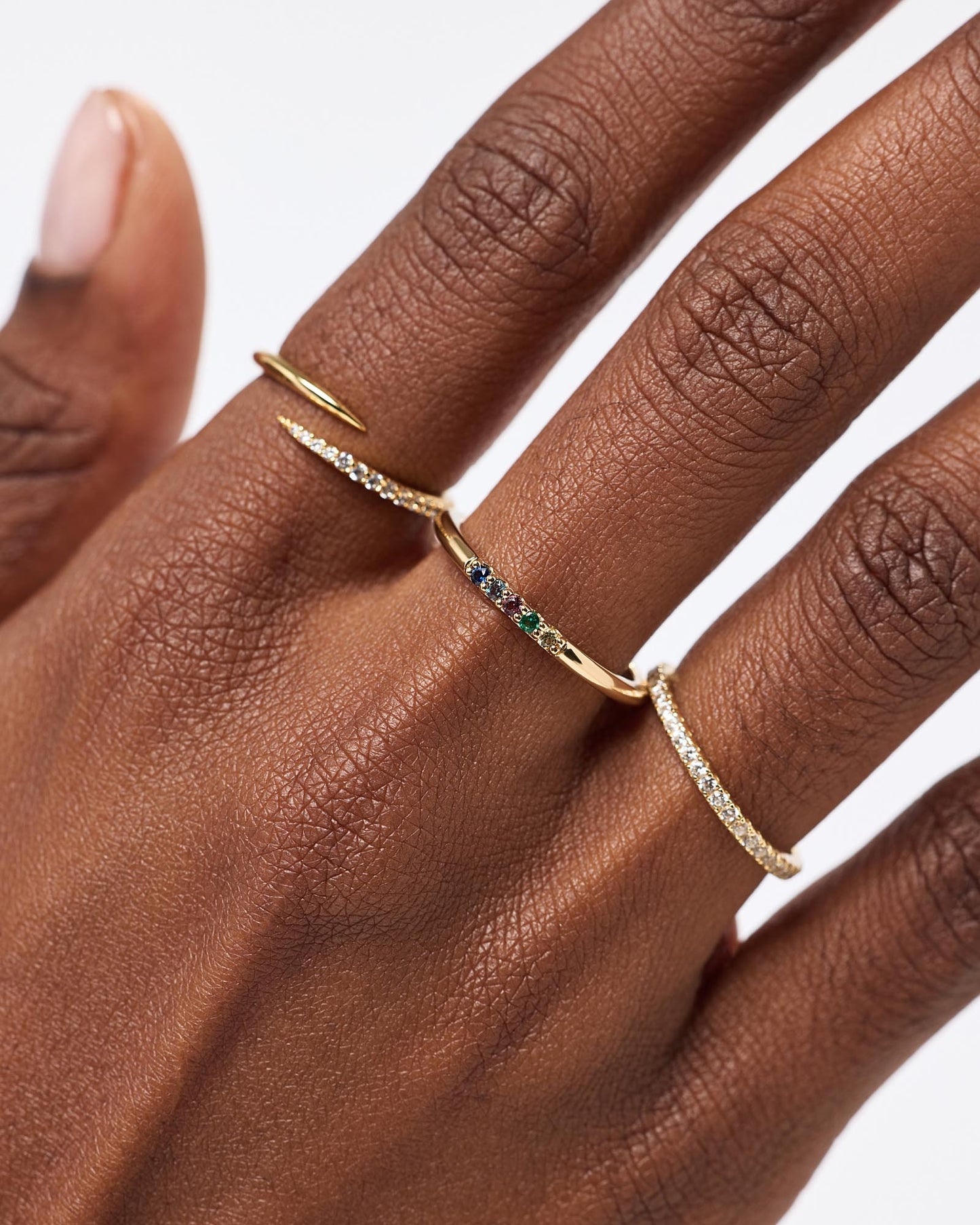 Birthstone Jewelry - 5 Stone Birthstone Ring | Ana Luisa Jewelry