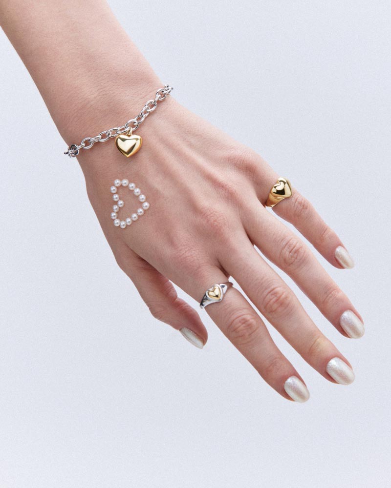 Chain Bracelet - Lev Bracelet Two Tone | Ana Luisa Jewelry