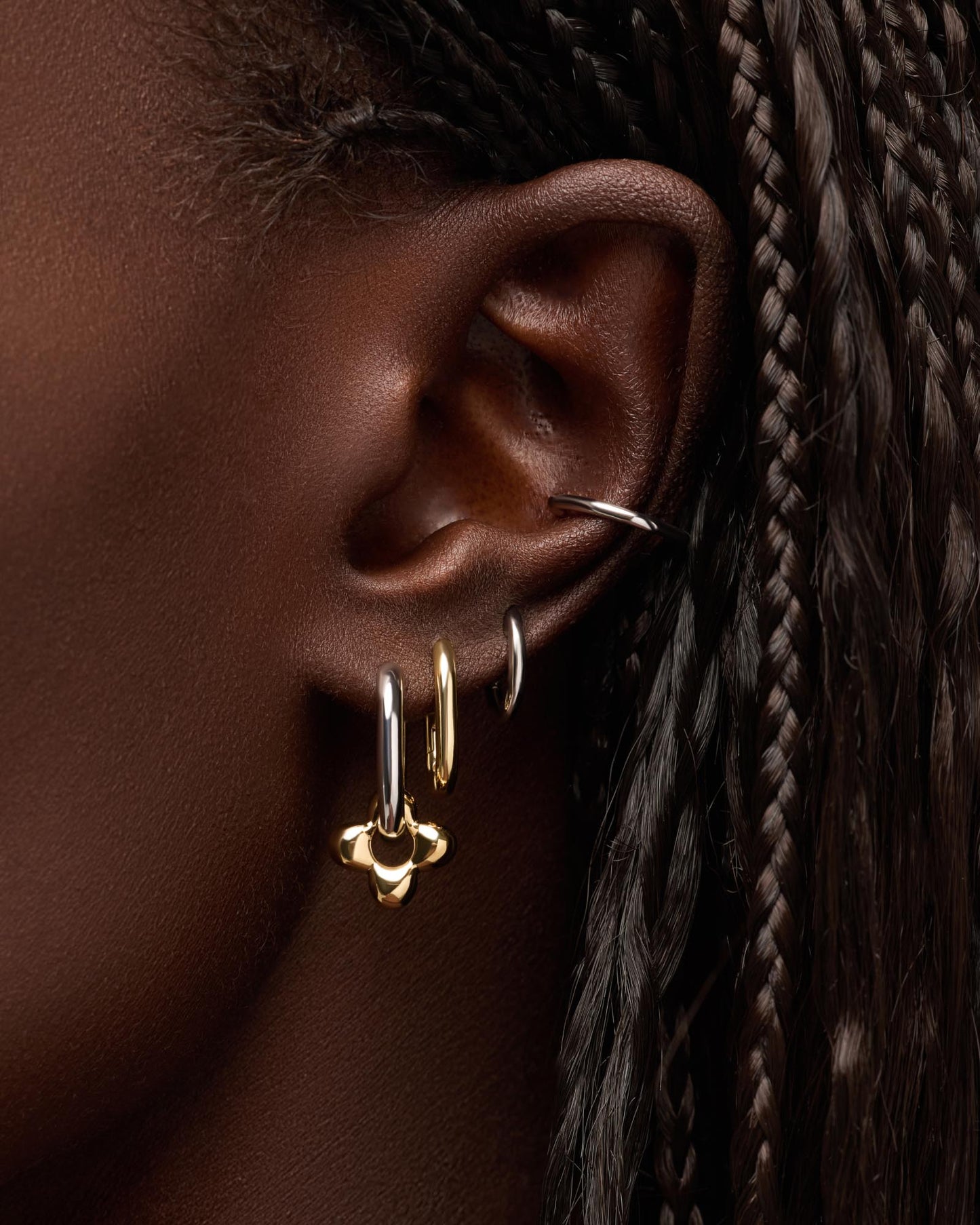 Discover the jewelry piece that will match with everything. These Sterling Silver mini huggie hoops are the jewelry pieces your collection needs.