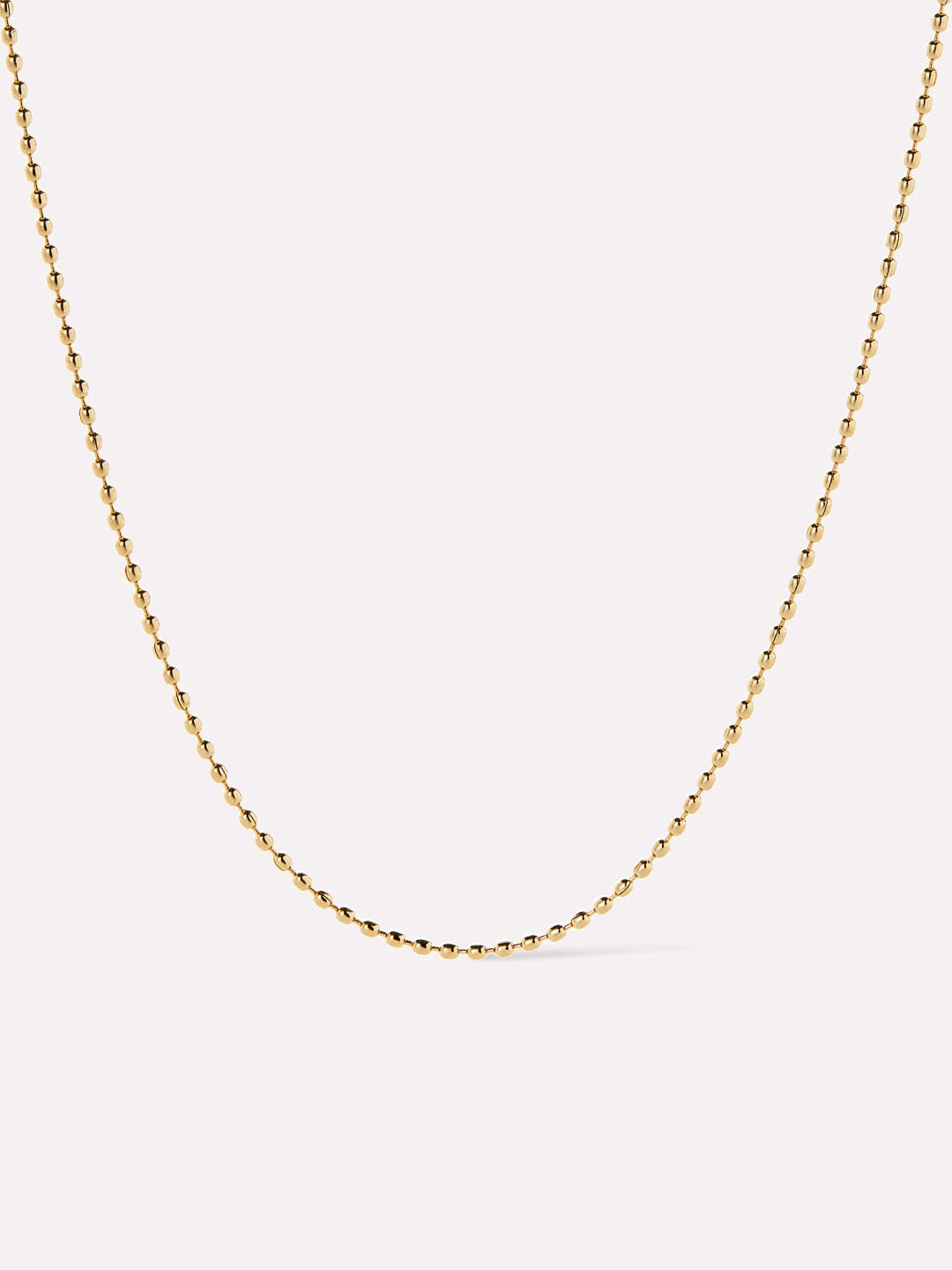 Dainty Gold Necklace - Gold Ball Chain Necklace | Ana Luisa Jewelry