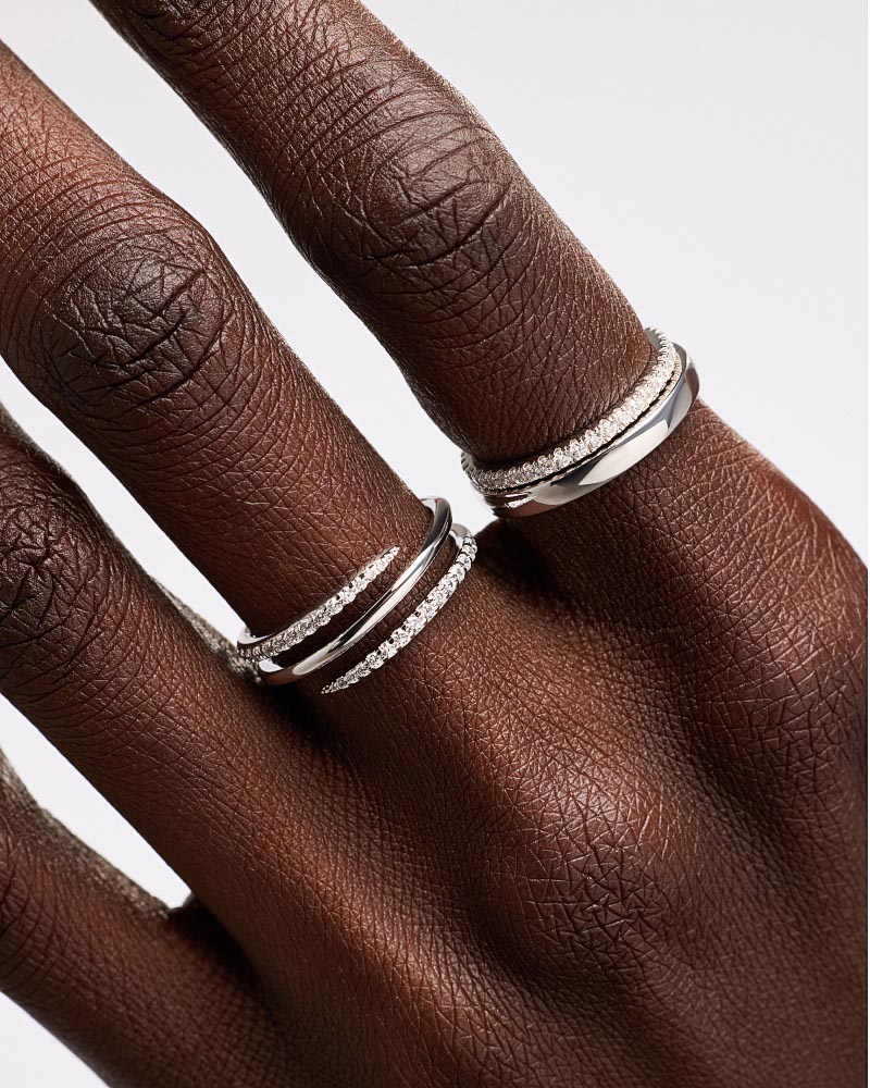 Claw Ring - Oren Triple Silver