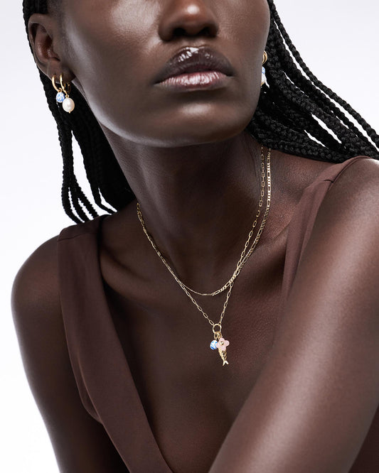 Charm Necklace - Flora Charm Necklace | Ana Luisa Jewelry