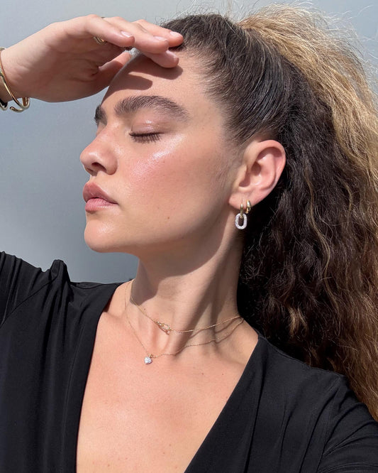 Bold Huggie Hoops Earrings