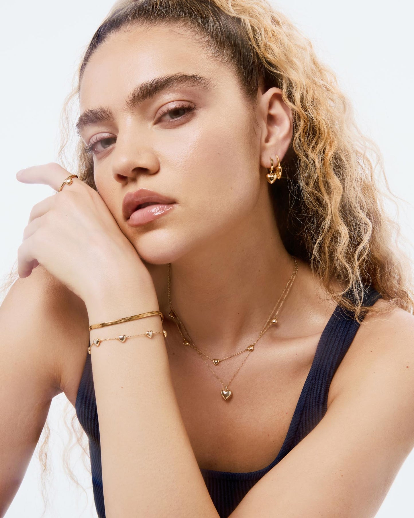 Puffy Heart Earrings
