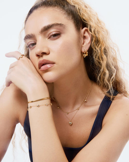 Puffy Heart Earrings